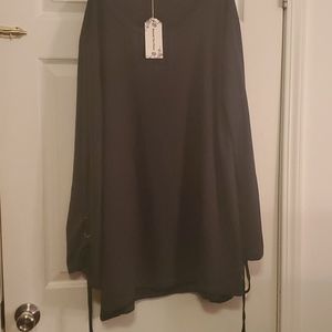 Beyond This Plane Gray oversized sweatshirt XL